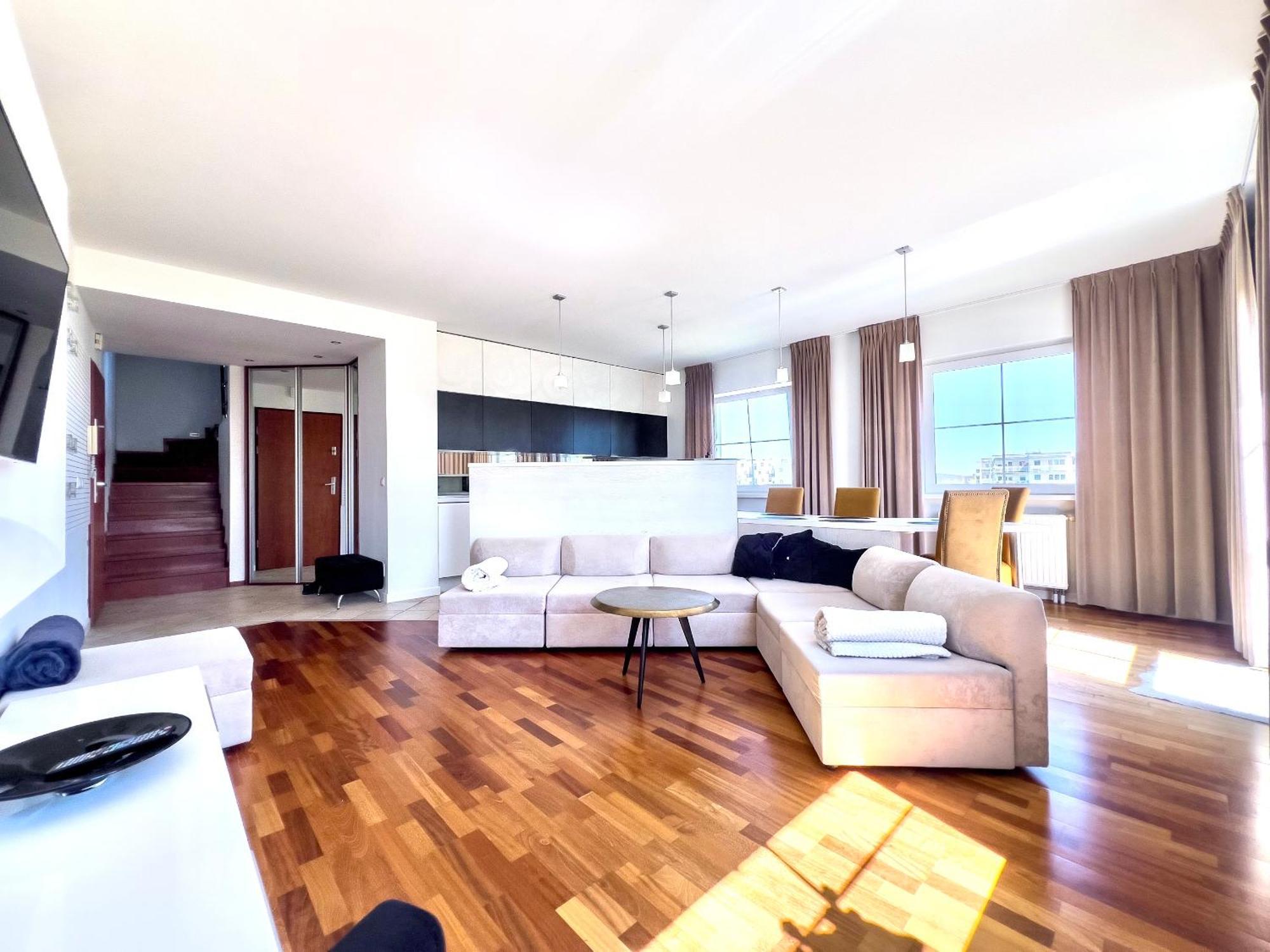 Nad Stawem, Dwupoziomowy, 6 Lozek, Parking, Zielona Okolica Apartment Danzig